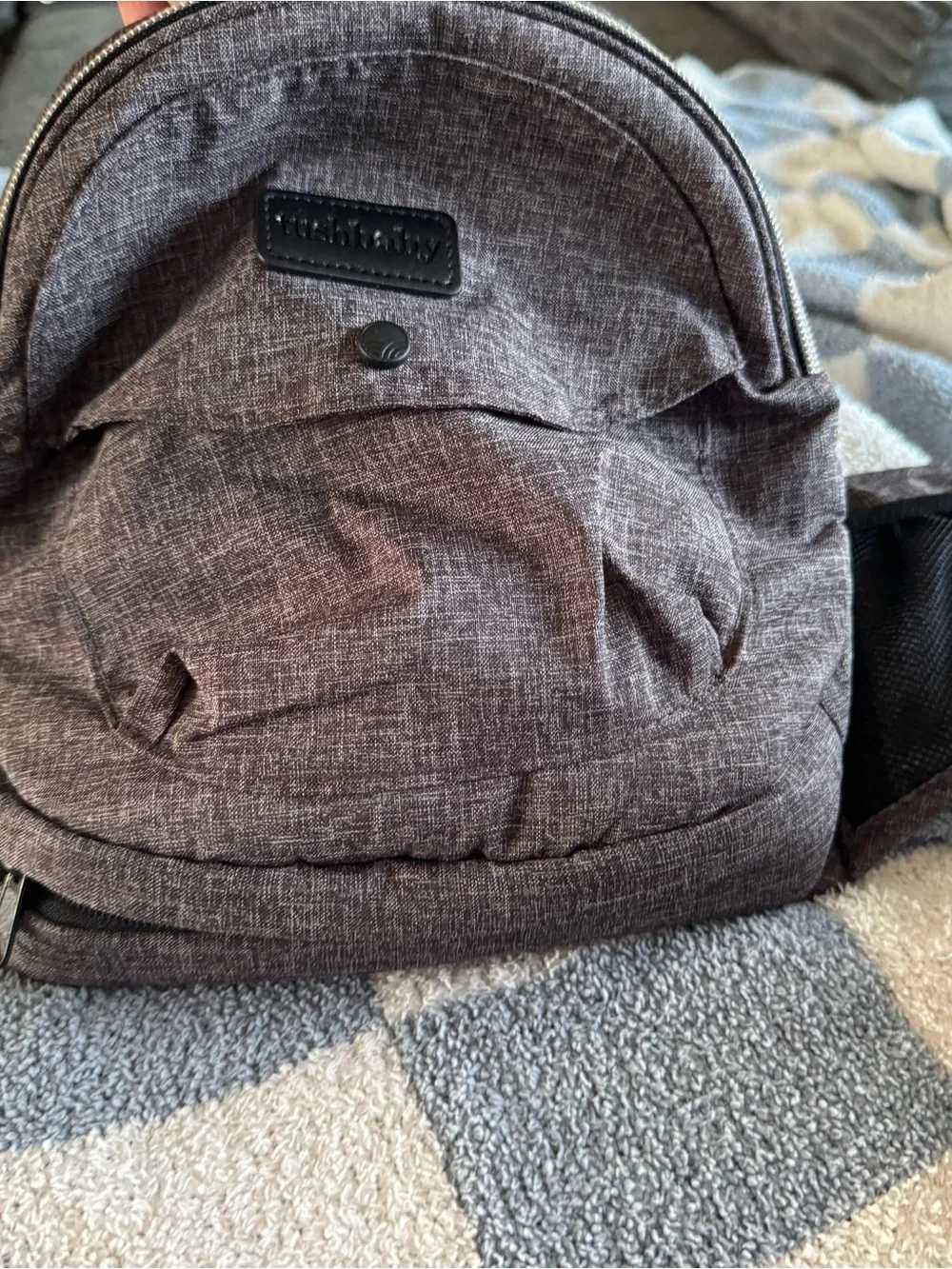 Tushbaby hip carrier Heathered Brown Backpack